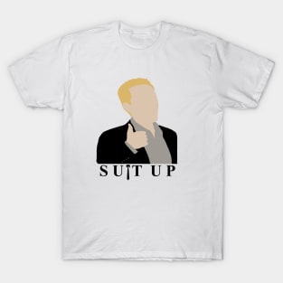 HIMYM "SUIT UP" - Barney Stinson Minimalist T-Shirt